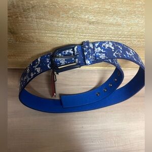 ShortPar4 Blue Camo Golf Belt NWT Size 36
